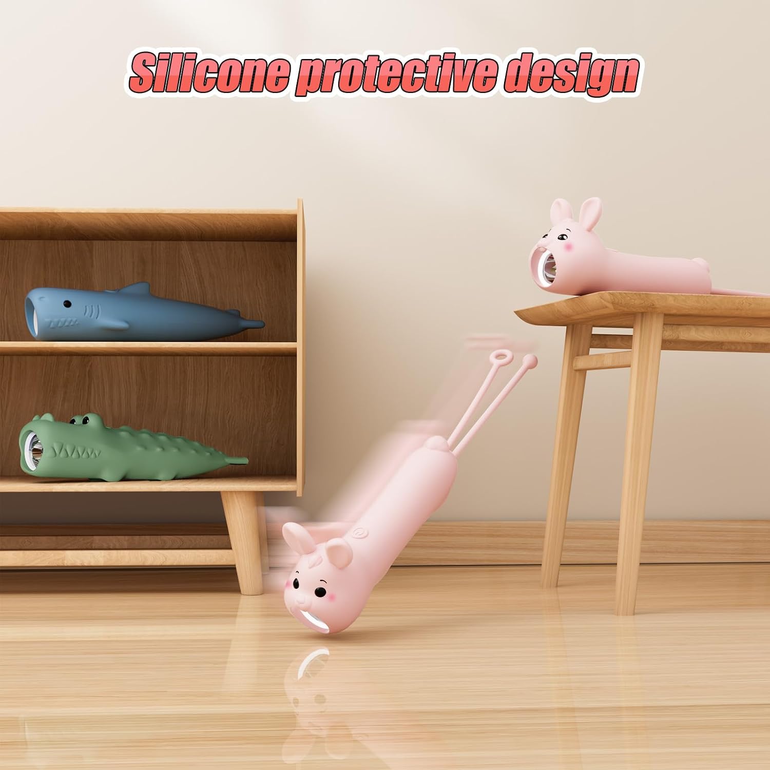 Thumbnail 3 de Rechargeable LED Bunny flashlight for kids