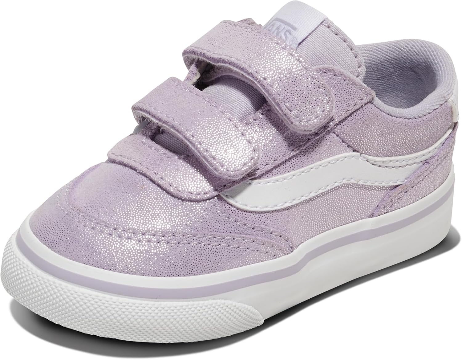 Thumbnail 6 de Vans Brooklyn LS V Basket enfants - Suede/Canvas Black/White, 25 EU
