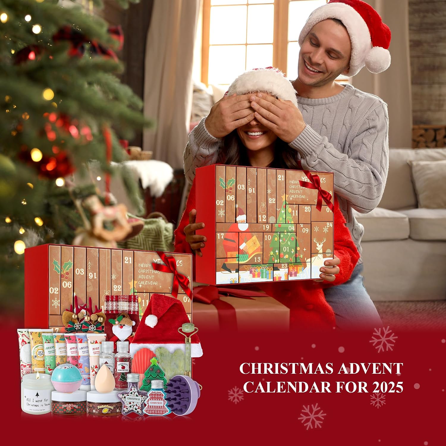 Detalle 1 de Beauty Advent Calendar 24-Day Countdown