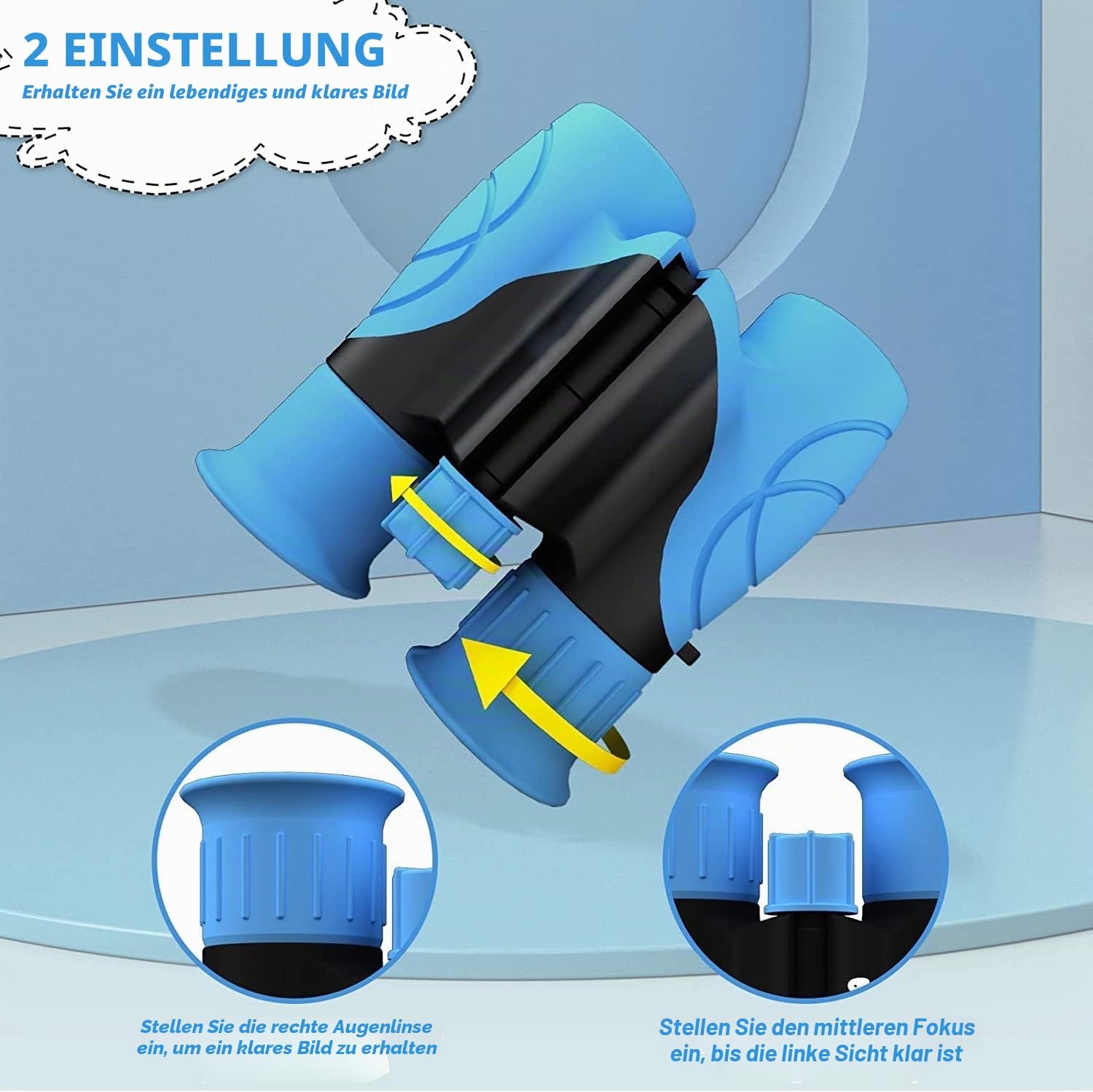 Detalle 2 de Kizplays Fernglas 8x21 für Kinder