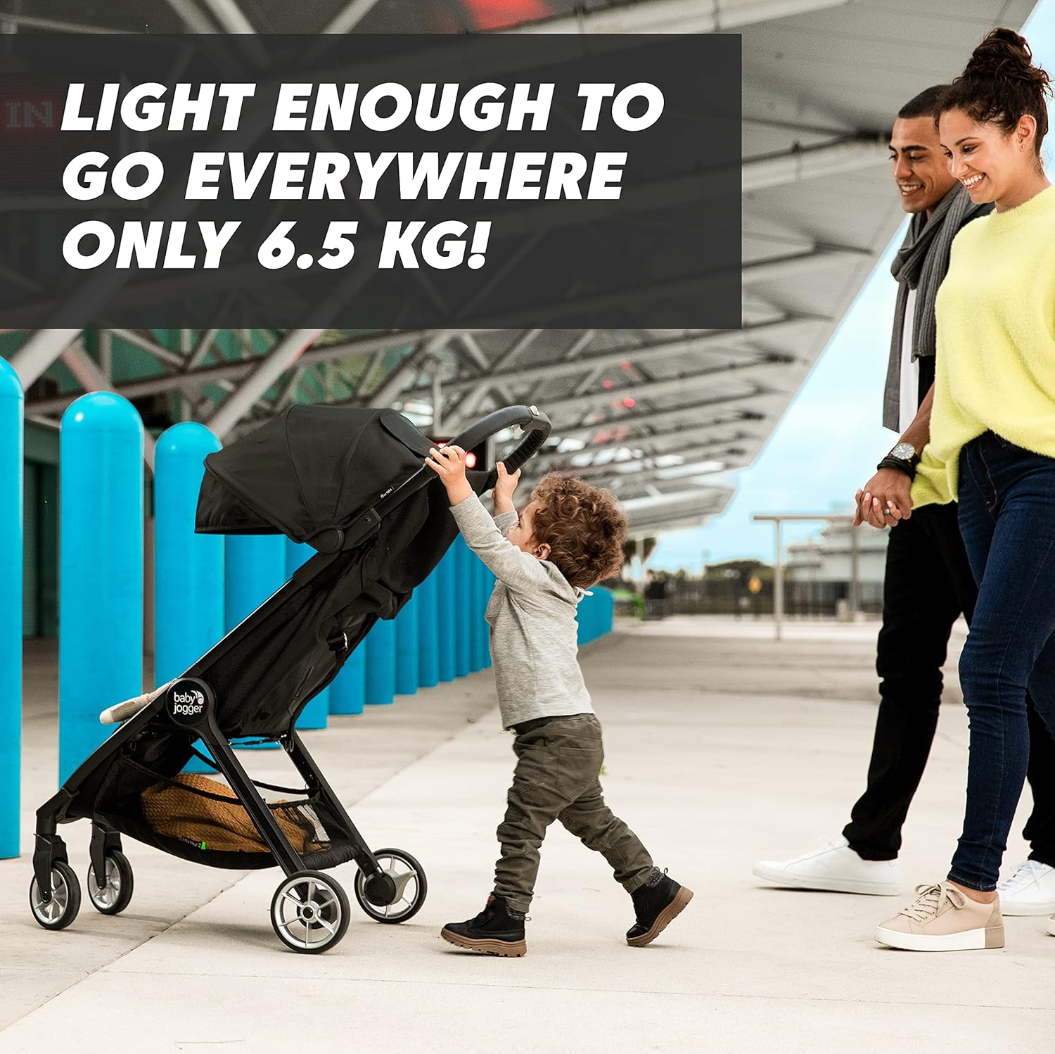 Detalle 2 de Baby Jogger City Tour 2 Travel Stroller Shadow Grey