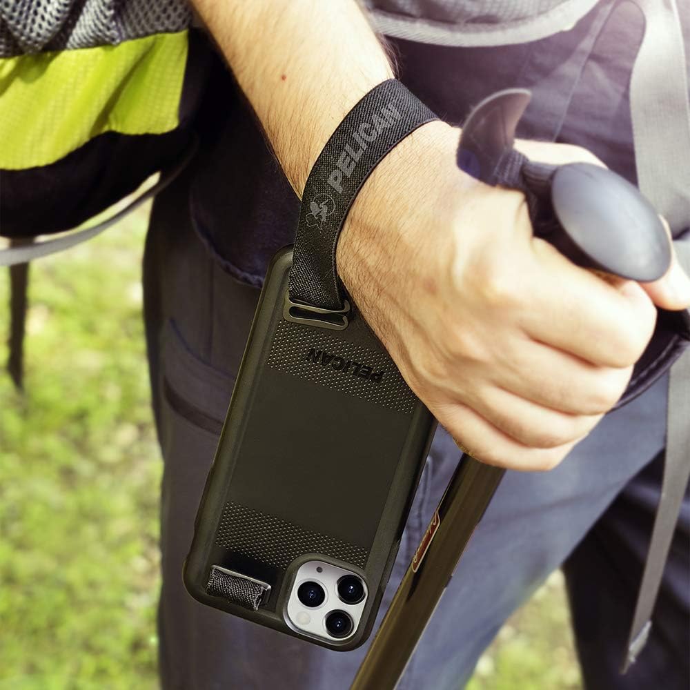Detalle de Pelican by Case-Mate Protector Sling PP043564 iPhone 12/12 Proケース、4.5m耐衝撃・Micropel抗菌素材