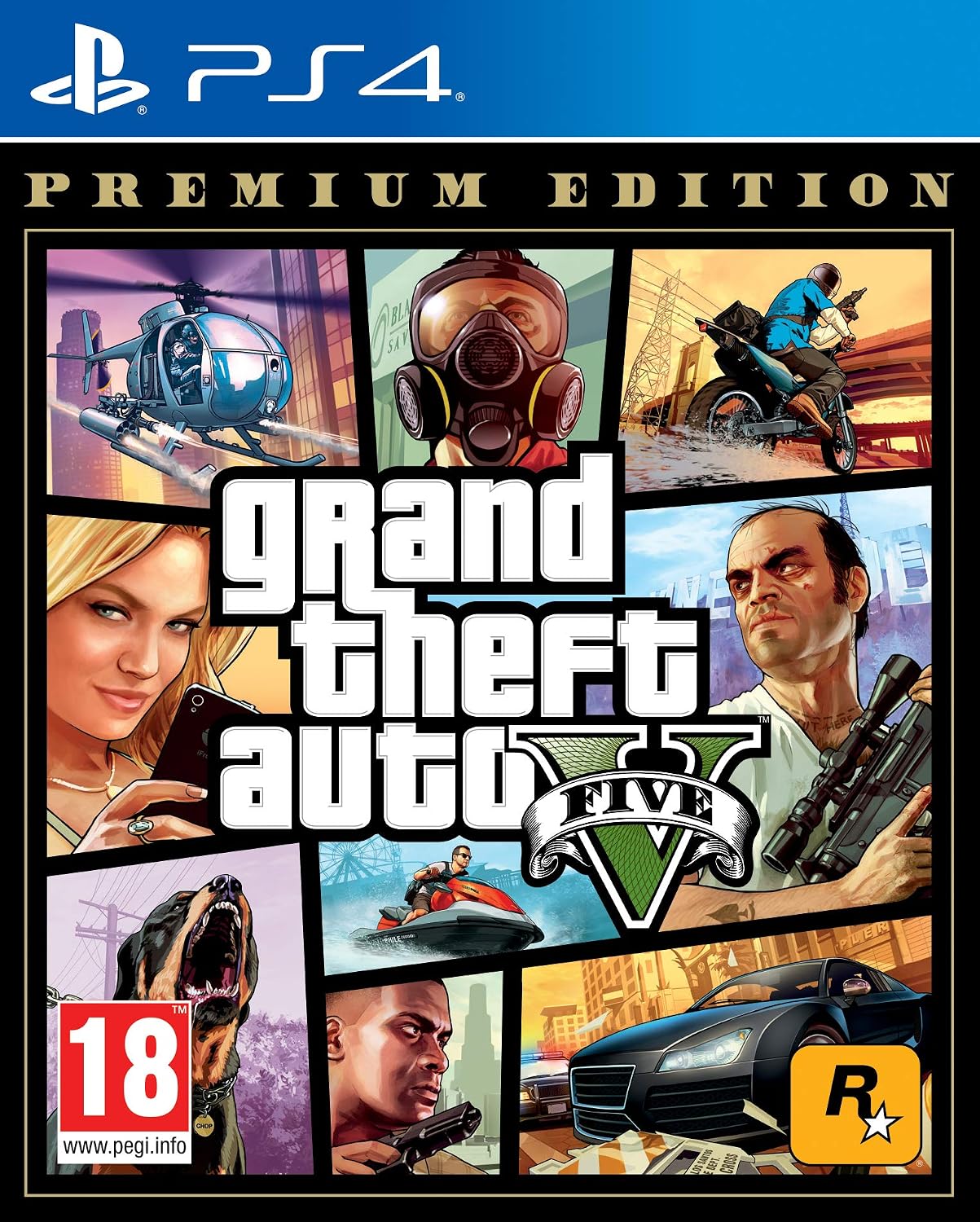 Detalle de Grand Theft Auto V - Premium Edition per PlayStation 4 (Edizione IT) - Rockstar Games