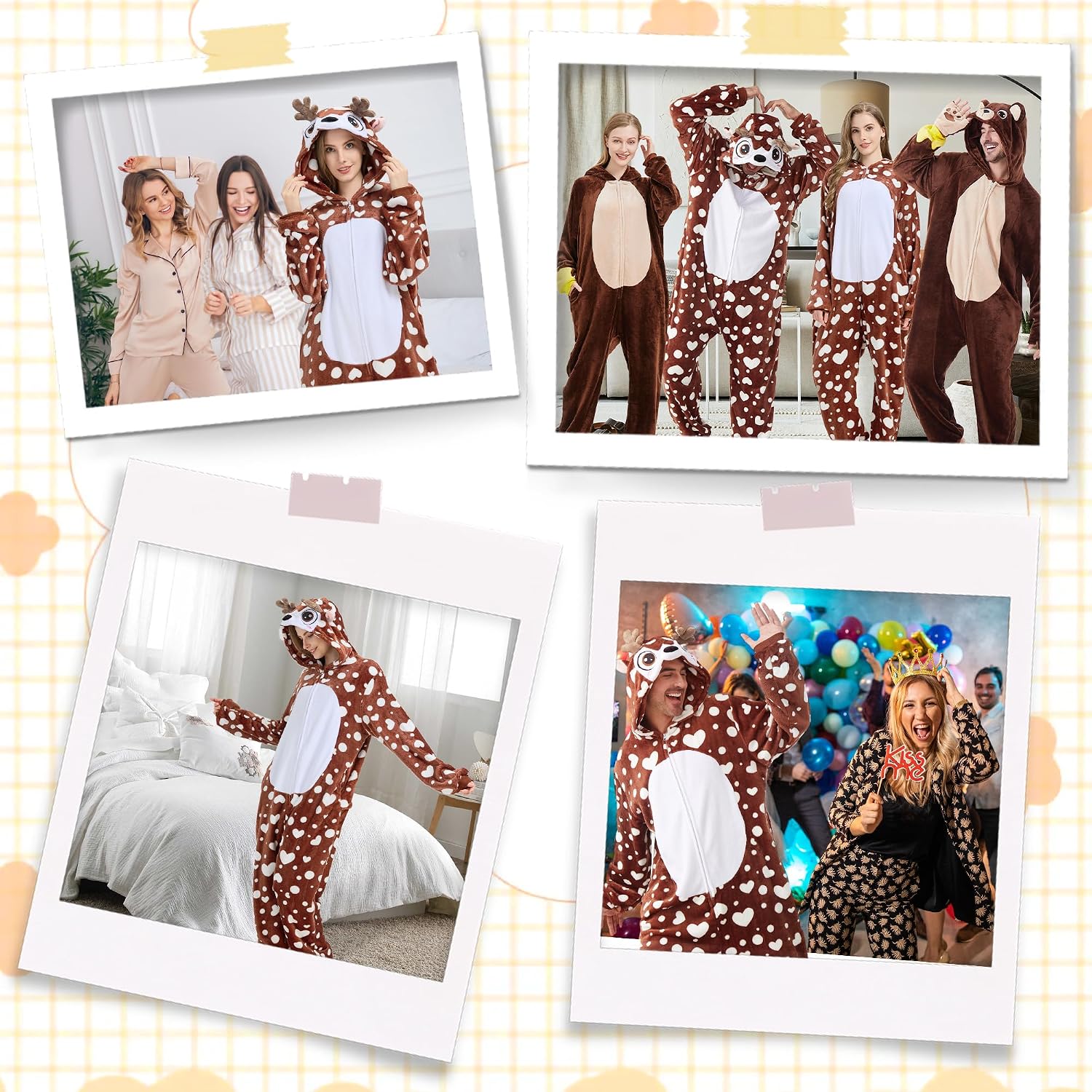 Thumbnail 4 de Firecos Hirsch Onesie Rentier Jumpsuit