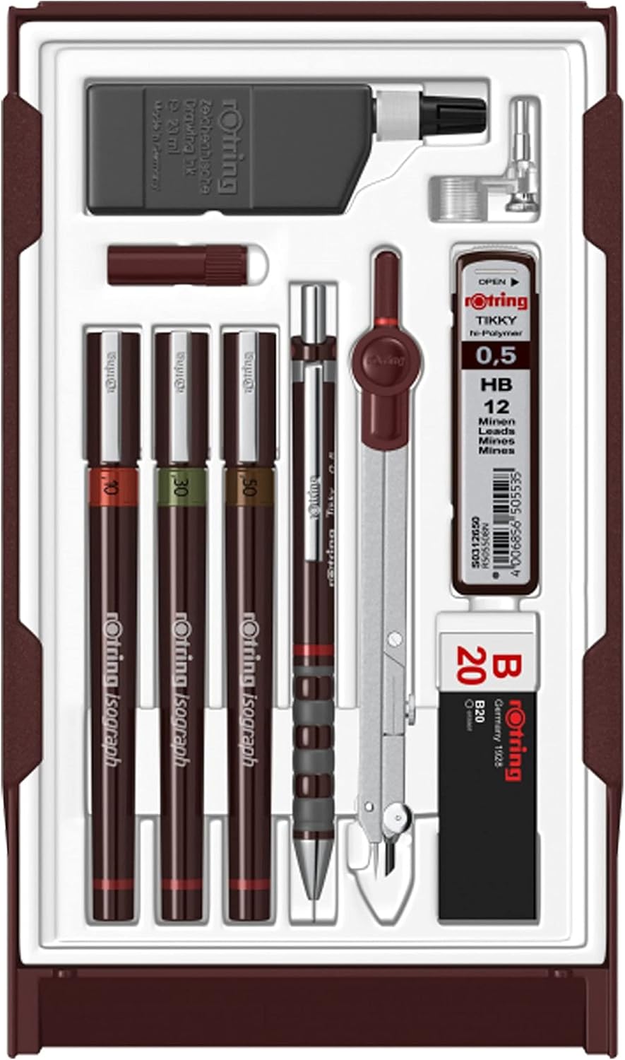 Thumbnail 5 de rOtring Isograph Set Universitario 4 en 1