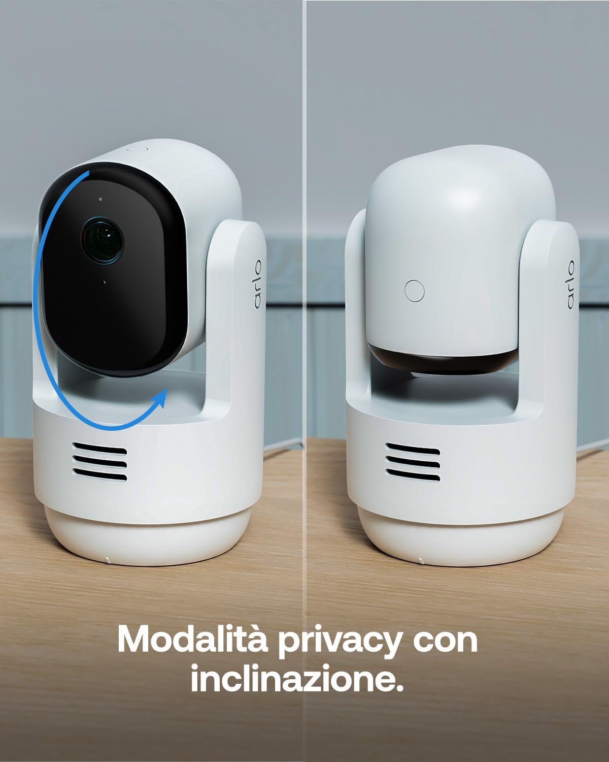 Thumbnail 3 de Arlo Essential 3 Indoor HD PTZ: videocamera WiFi interna con PTZ, visione notturna e audio bidirezionale