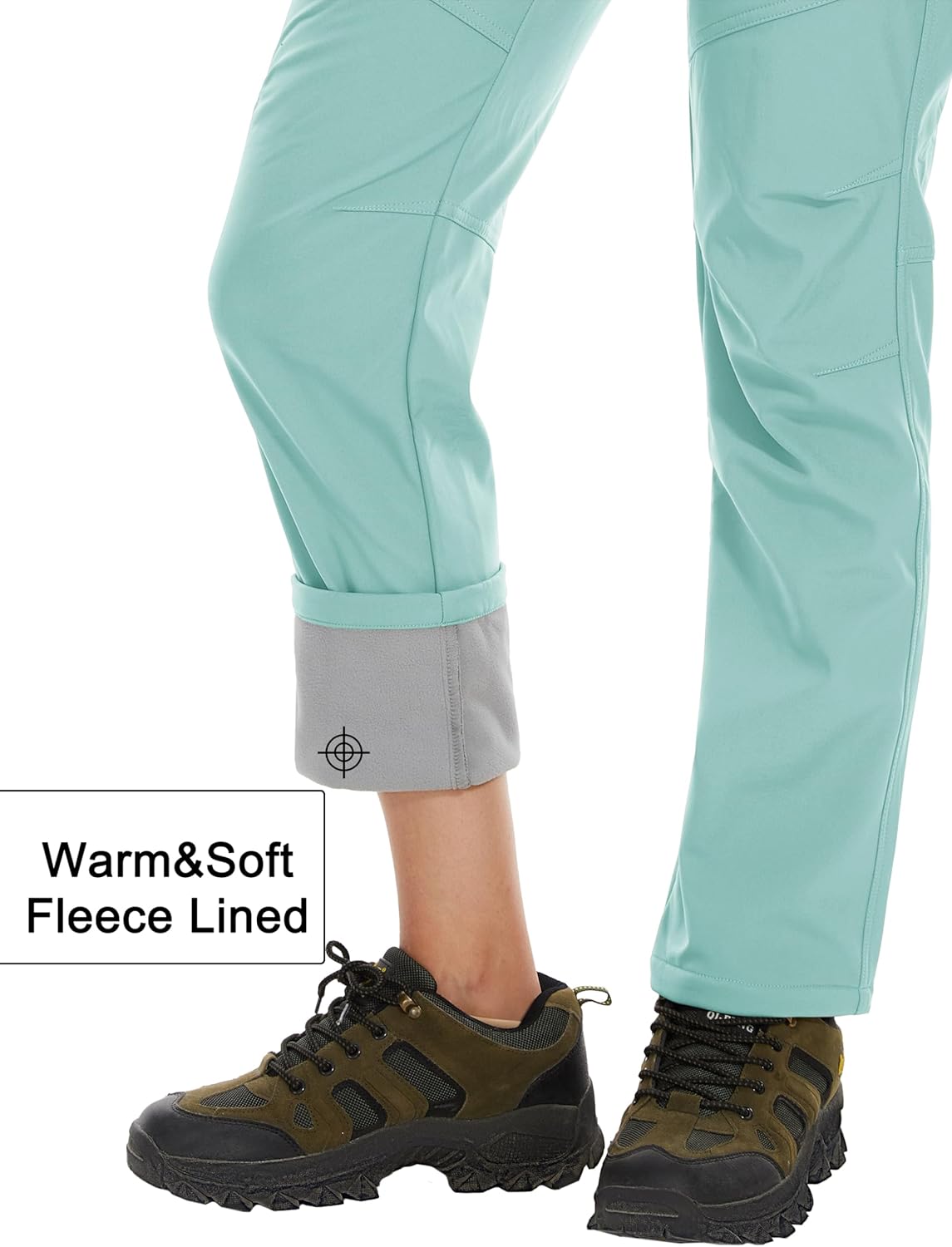 Detalle de MAGCOMSEN Fleece Lined Waterproof Ski Pants 2026