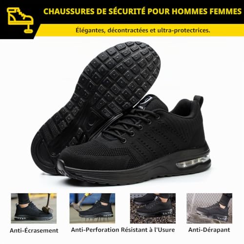 Thumbnail 4 de Chaussures de Sécurité Baofular – Légères, respirantes et très résistantes