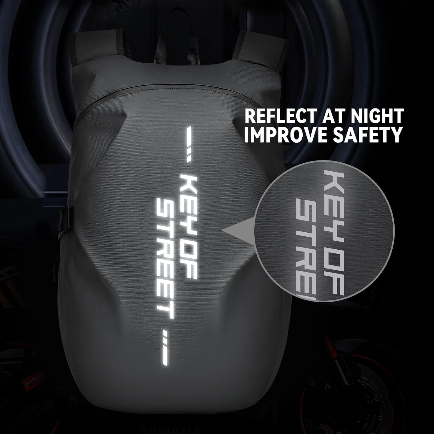 Thumbnail 4 de HYC00 Mochilas de Motocicleta para Hombres