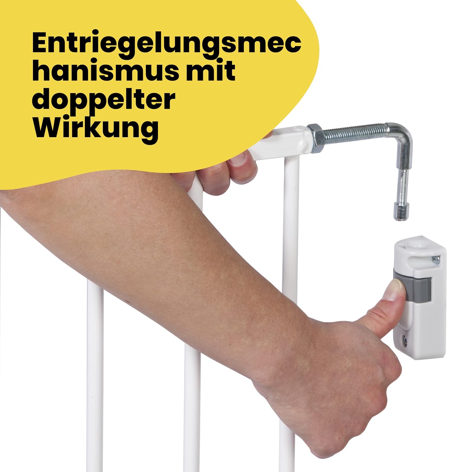 Thumbnail 4 de Safety 1st Wall Fix Treppengitter 62–102cm 🚪