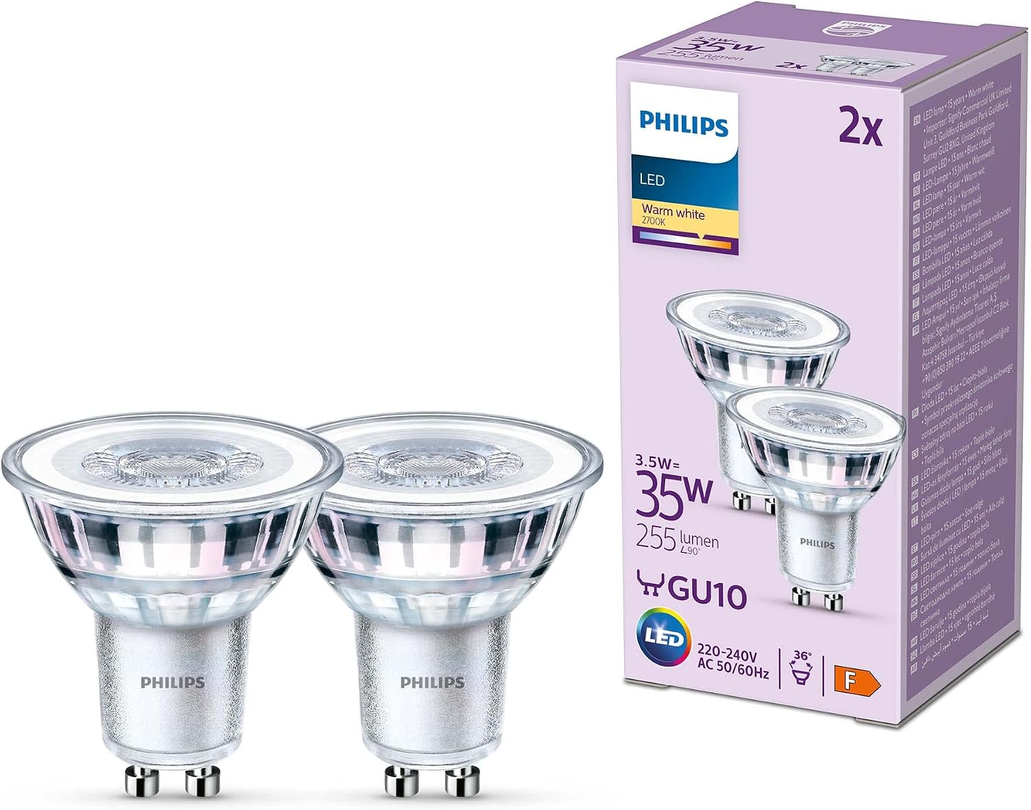 Thumbnail 6 de Philips LED Classic GU10 6-pack warm white