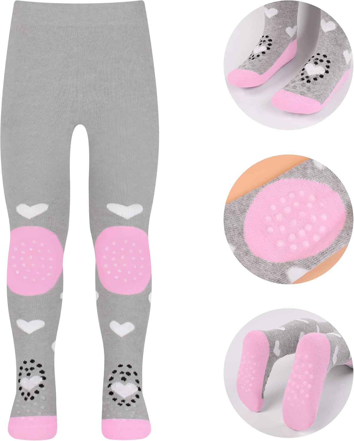 Thumbnail 1 de L&K-II Collant gattonare con suola antiscivolo: comfort, calore e grip per i primi movimenti