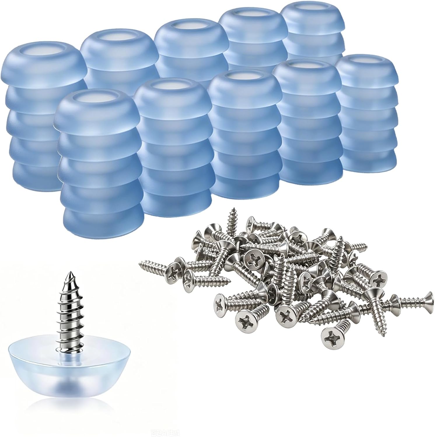 Detalle de Nihfien Rubber Feet, 50-Pack