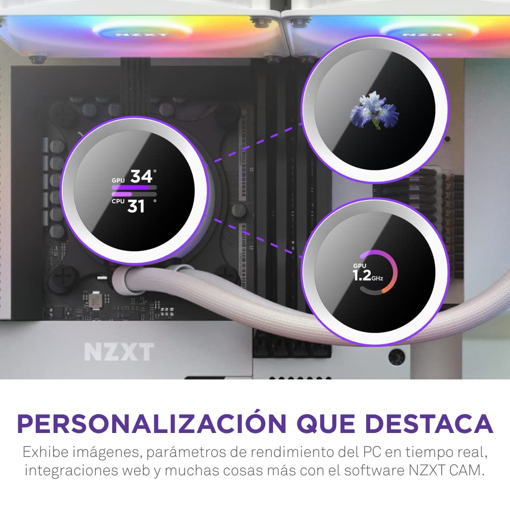 Thumbnail 1 de NZXT Kraken 280 AIO Refrigeración líquida 280 mm