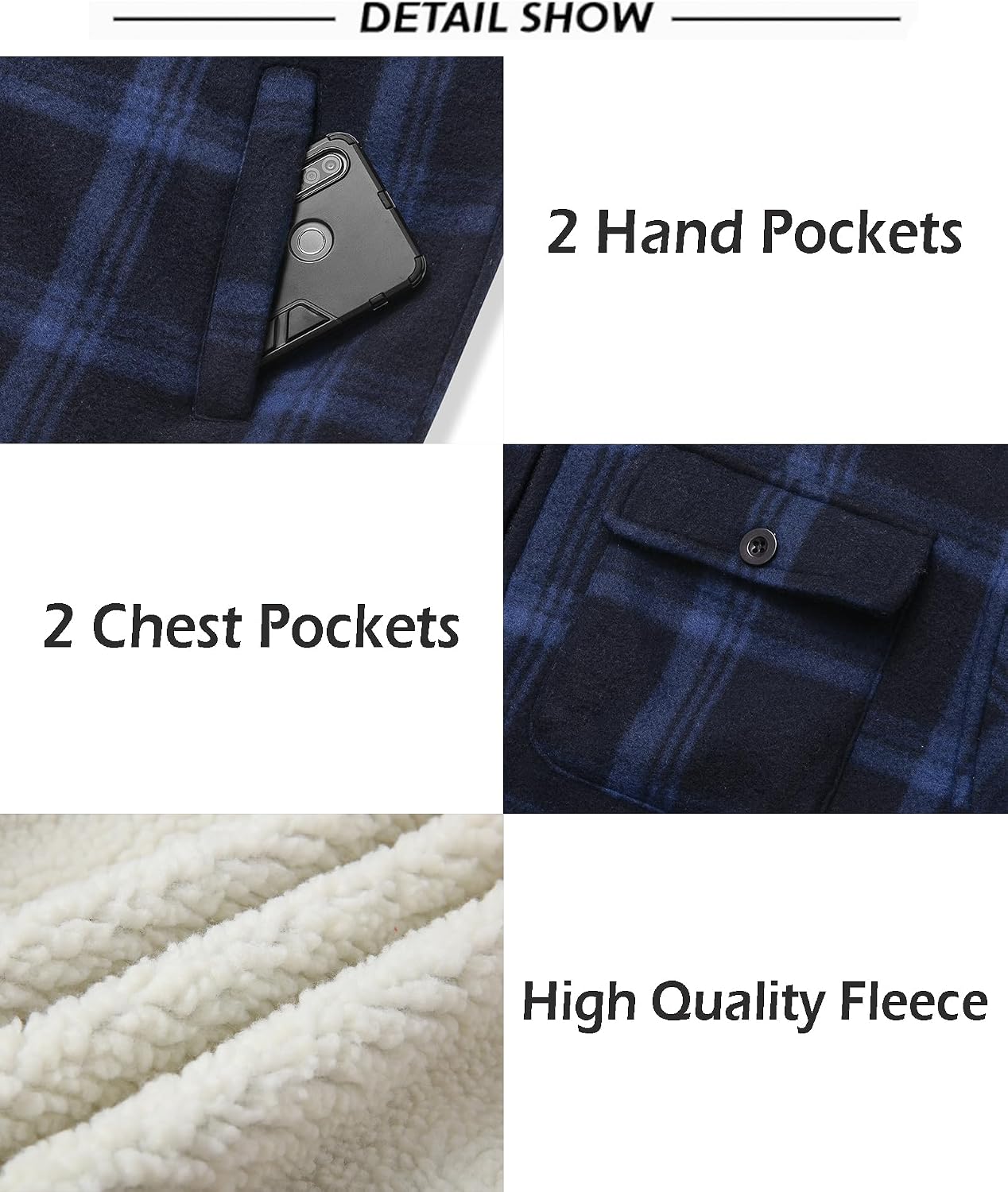 Detalle 2 de SCODI Men's Flannel Jacket