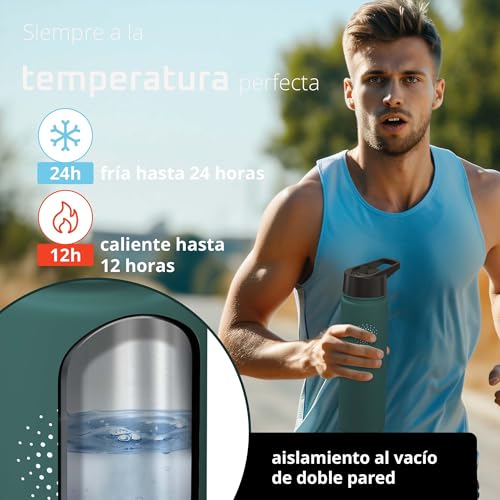 Thumbnail 3 de Active Flask Botella Térmica Inox 1L y 500ml 🚰