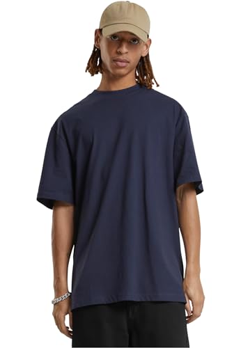 Detalle de Urban Classics Herren Tall Tee Navy – Oversize, XXL