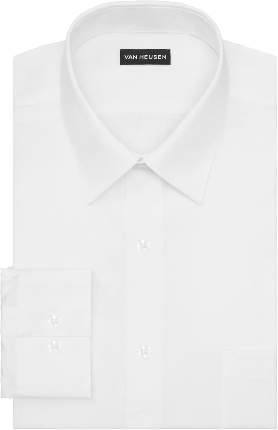 Thumbnail 2 de Van Heusen Men’s Dress Shirt Fitted Poplin Solid