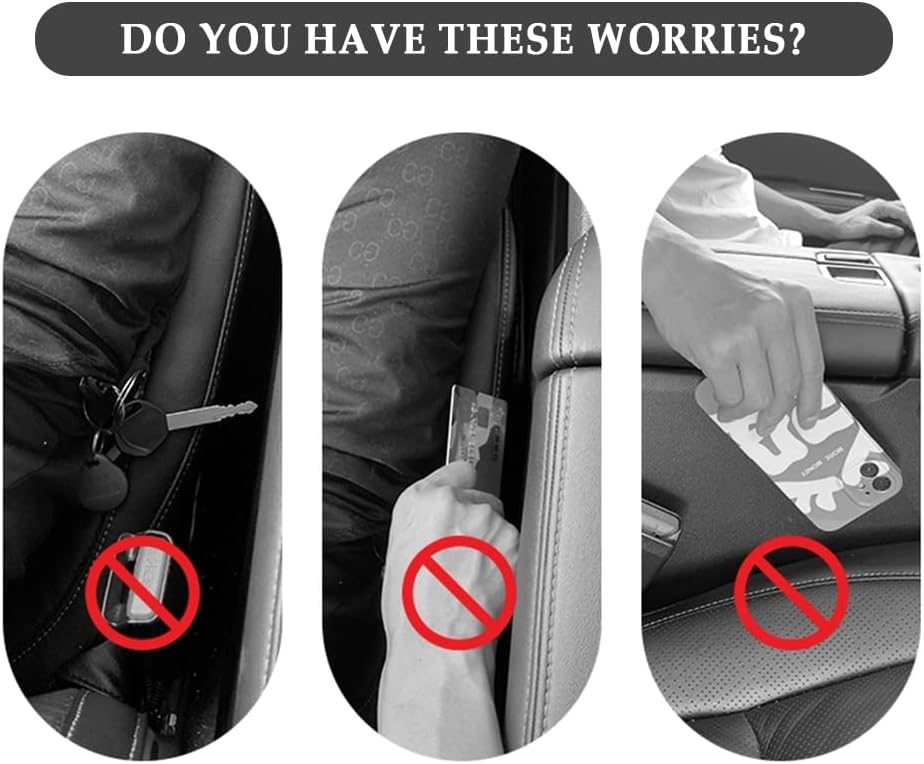 Thumbnail 6 de IHOTDER 2PCS Car Seat Gap Filler 15.7in