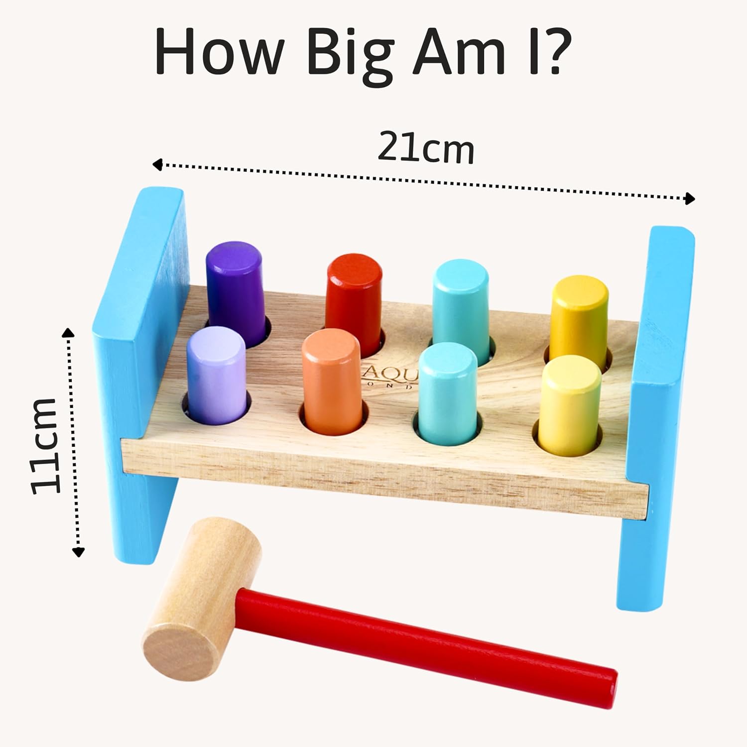 Thumbnail 1 de Jaques of London Wooden Hammer Bench for Toddlers