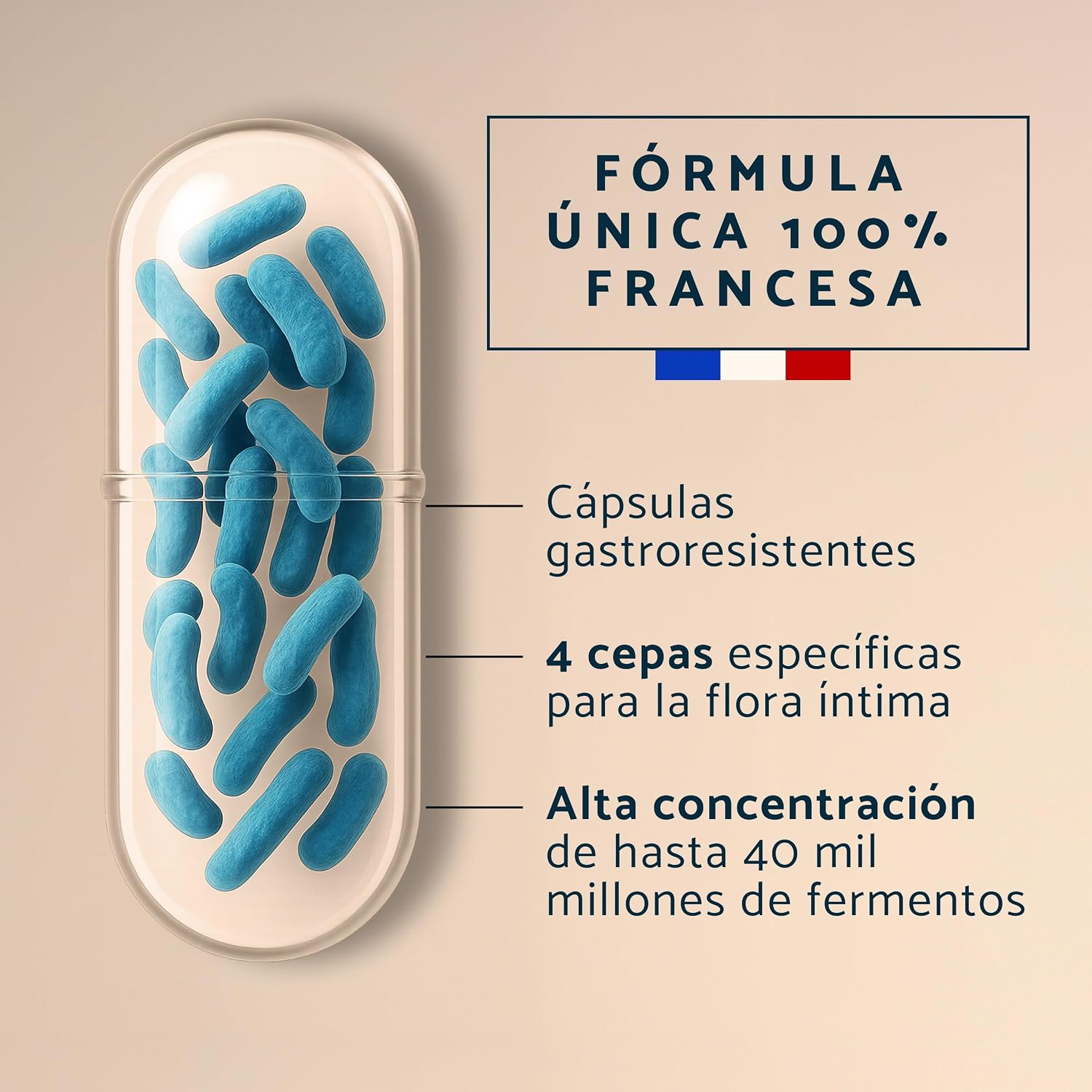 Detalle 2 de APYFORME Probio+ Intima 40.000M UFC Día