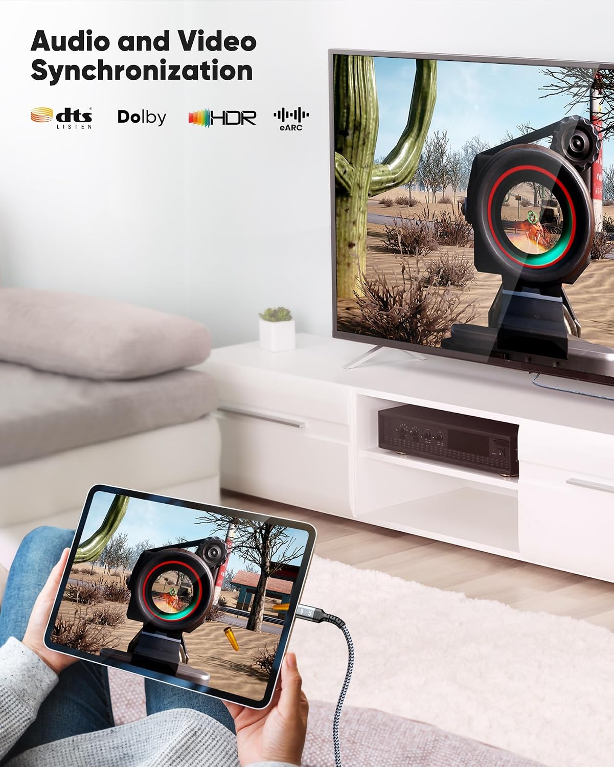 Thumbnail 1 de SNOWKIDS Mini-HDMI zu HDMI 5 m Kabel