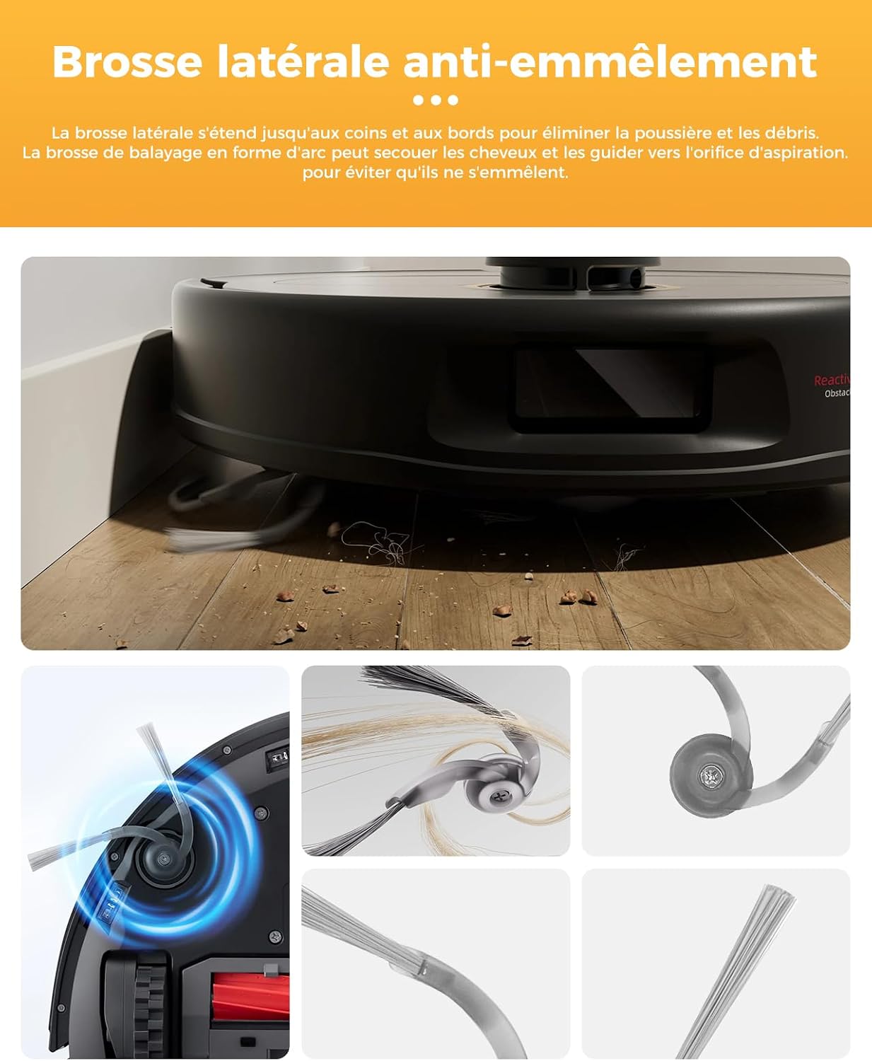 Thumbnail 6 de Yivy Kit de 29 accessoires QV35A pour Roborock QV35A / QV35S / QR598 / QR798