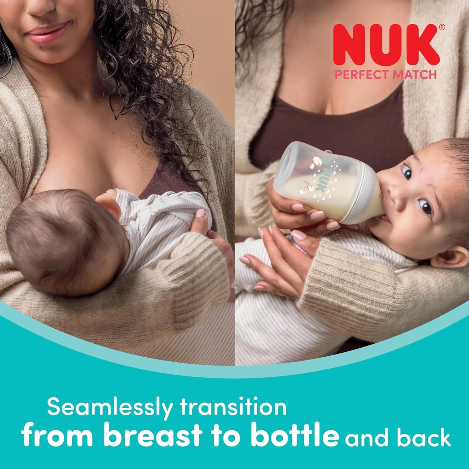 Thumbnail 3 de NUK Perfect Match Baby Bottle 260ml