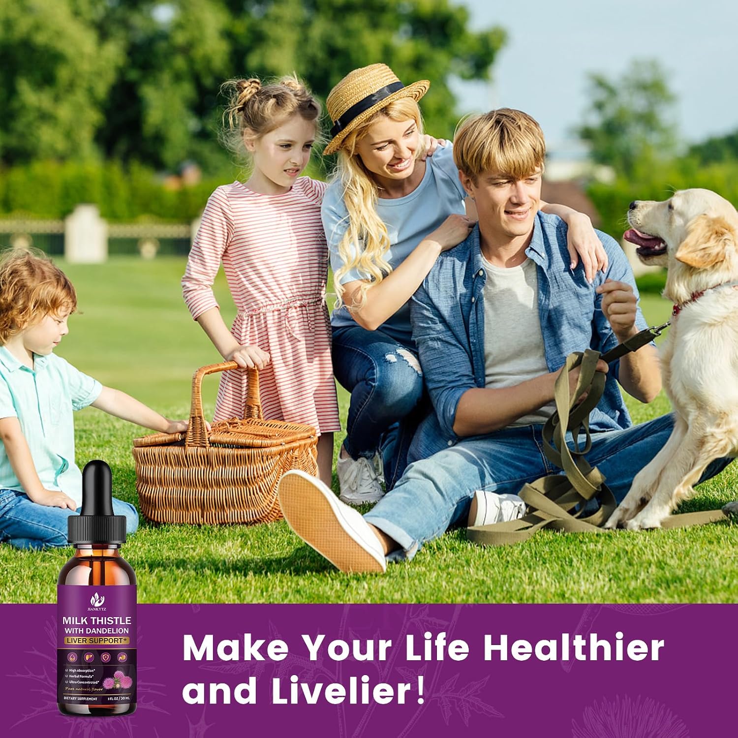 Thumbnail 6 de JIANKYTZ Milk Thistle Liquid Drops, 2 mL