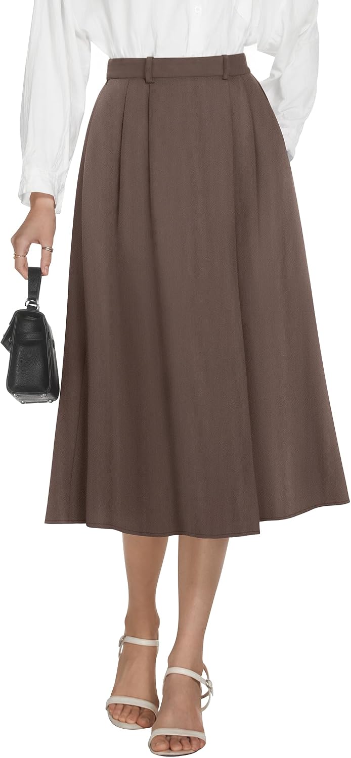 Detalle 2 de Casly Lamiit A-Line Midi Skirt