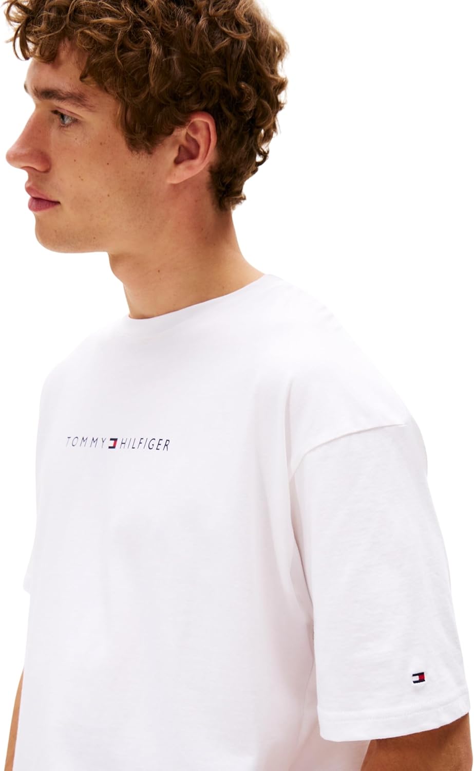 Thumbnail 2 de Tommy Hilfiger Herren T-Shirt Kurzarm Logo mit Rundhalsausschnitt – klare Wahl für lässige Outfits