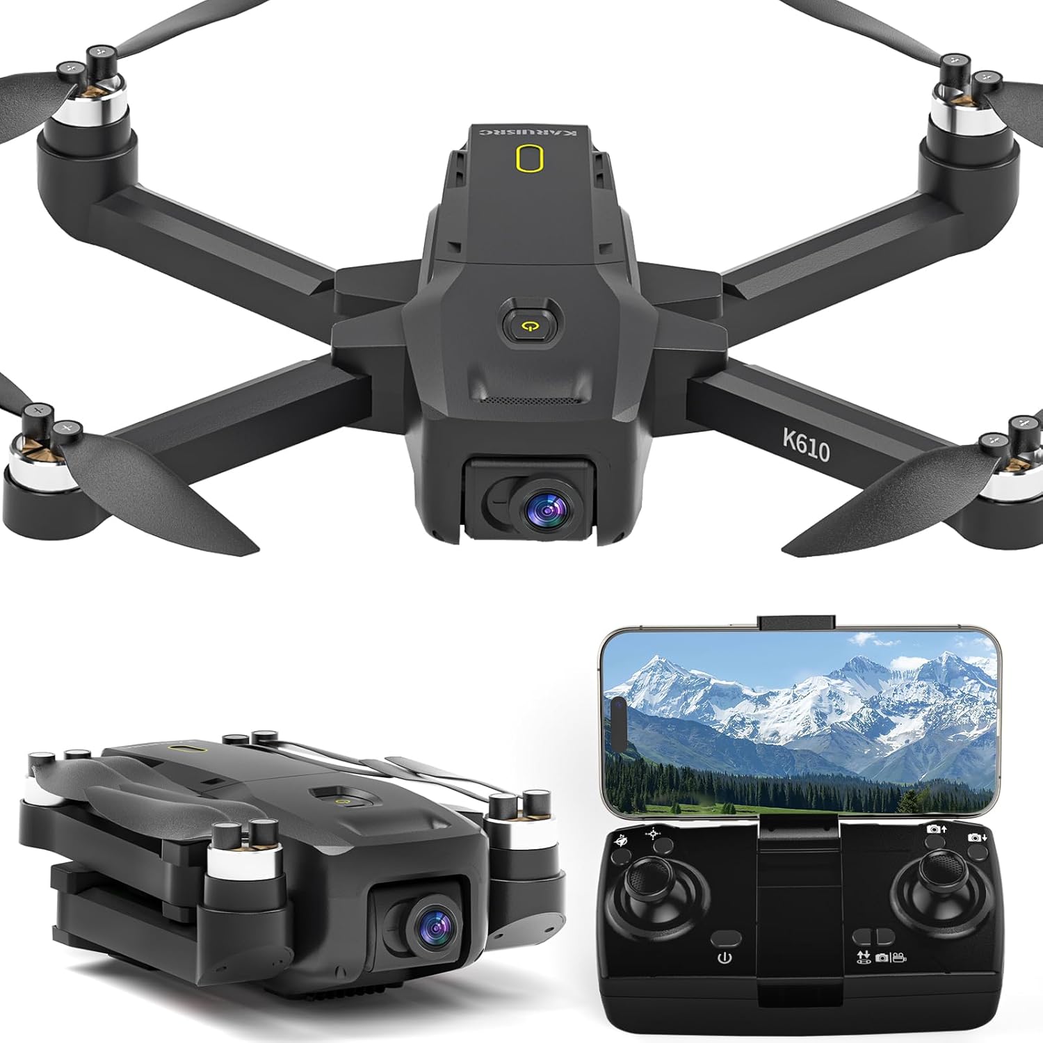 Detalle de Drone Profesional DJI con Cámara 4K, GPS y Seguimiento