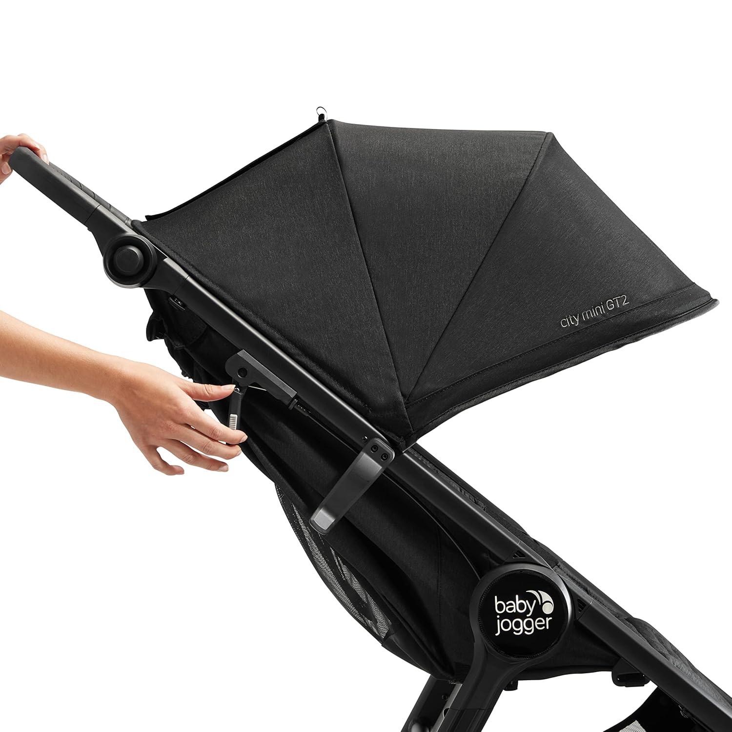 Thumbnail 6 de Baby Jogger City Mini GT2 Kombi-Kinderwagen mit Allradfederung & Einhand-Faltsystem (Opulent Black)