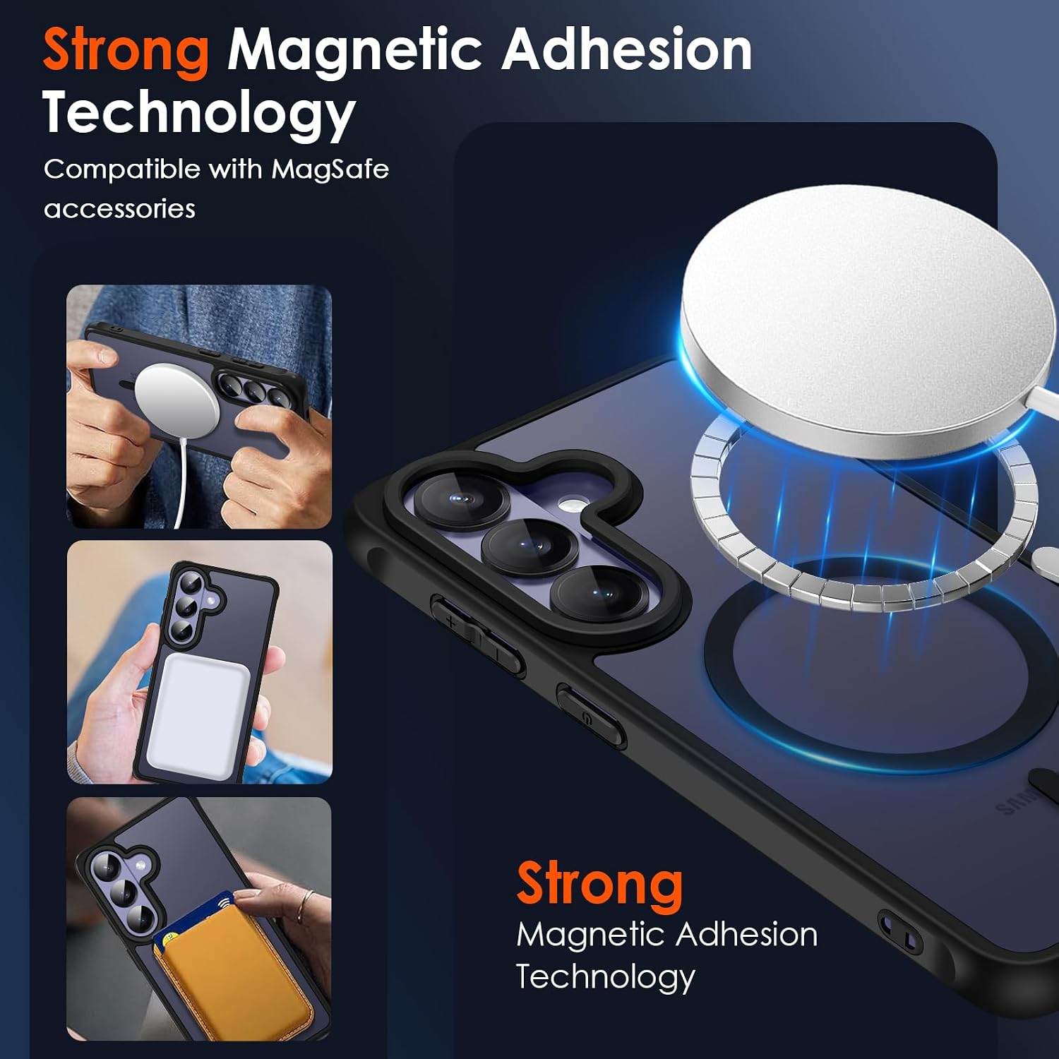 Thumbnail 3 de ivoler 3-in-1 Magnetic Case for Galaxy S26+