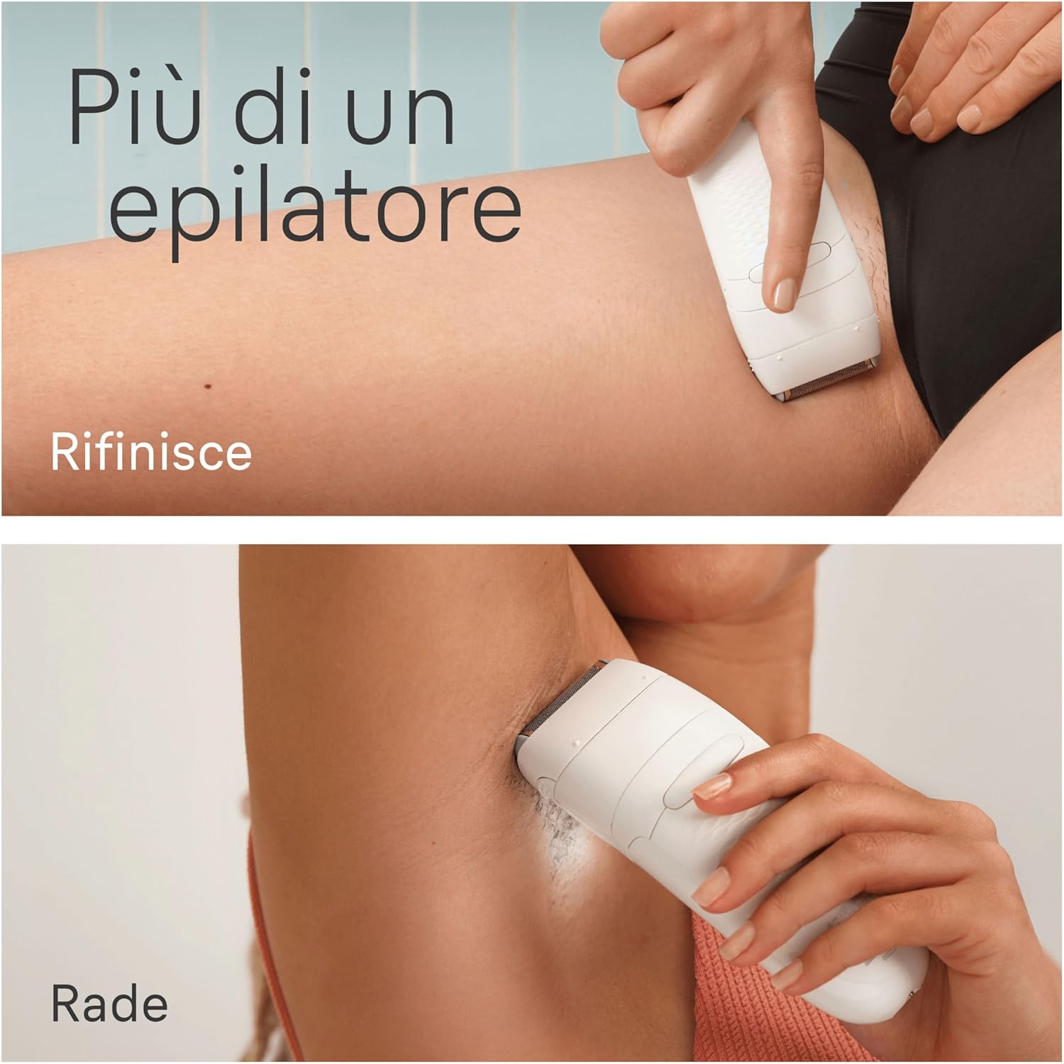 Thumbnail 6 de Braun Silk-Épil 5 Epilatore Elettrico Donna — rasoio, testina e cappuccio rifinitore per una pelle liscia fino a 4 settimane