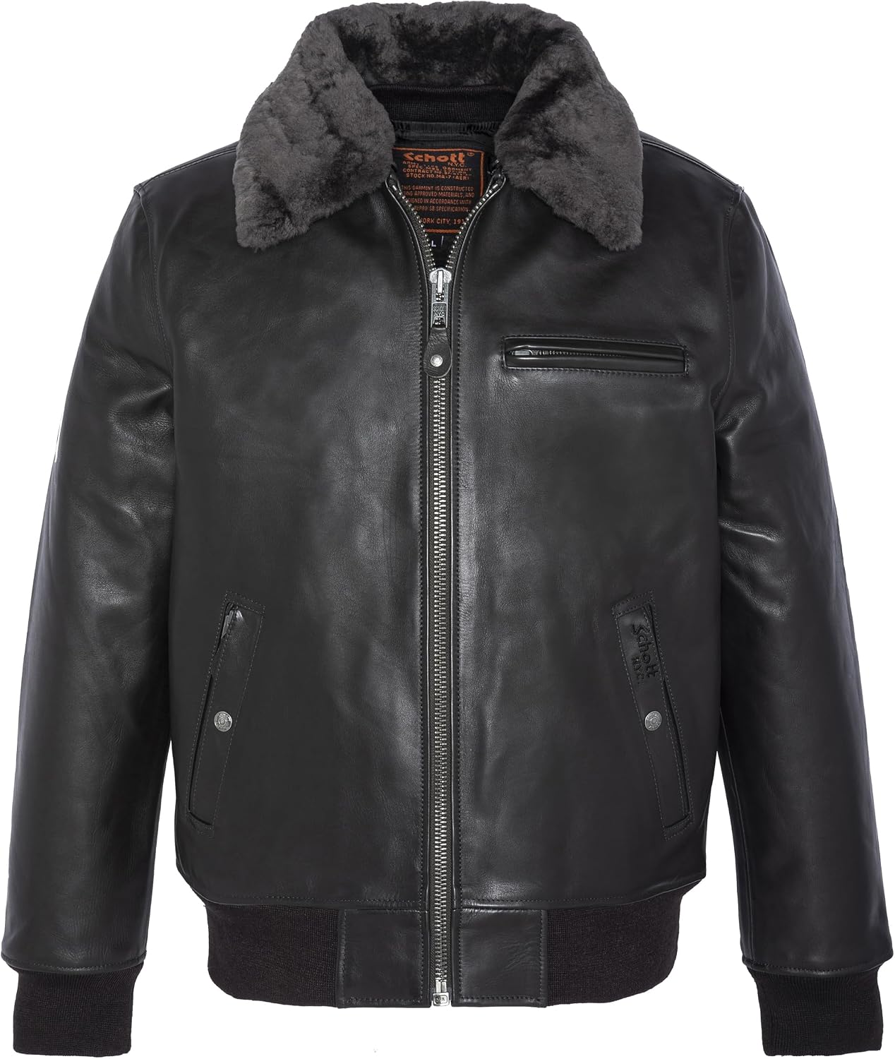 Detalle 2 de Schott NYC Lc1380 blouson homme