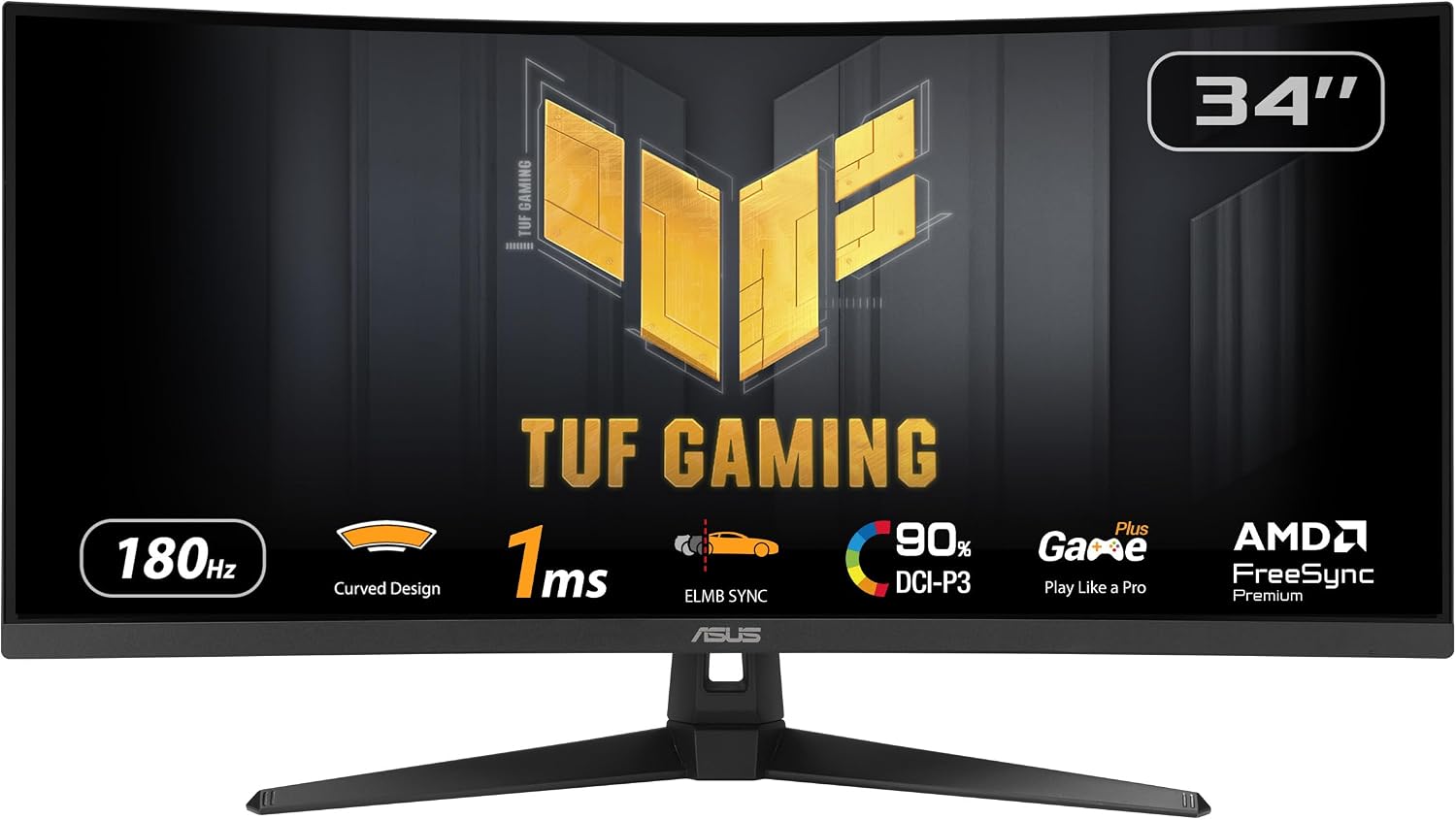 Detalle 2 de ASUS TUF VG34VQ3B monitor 34 pulgadas