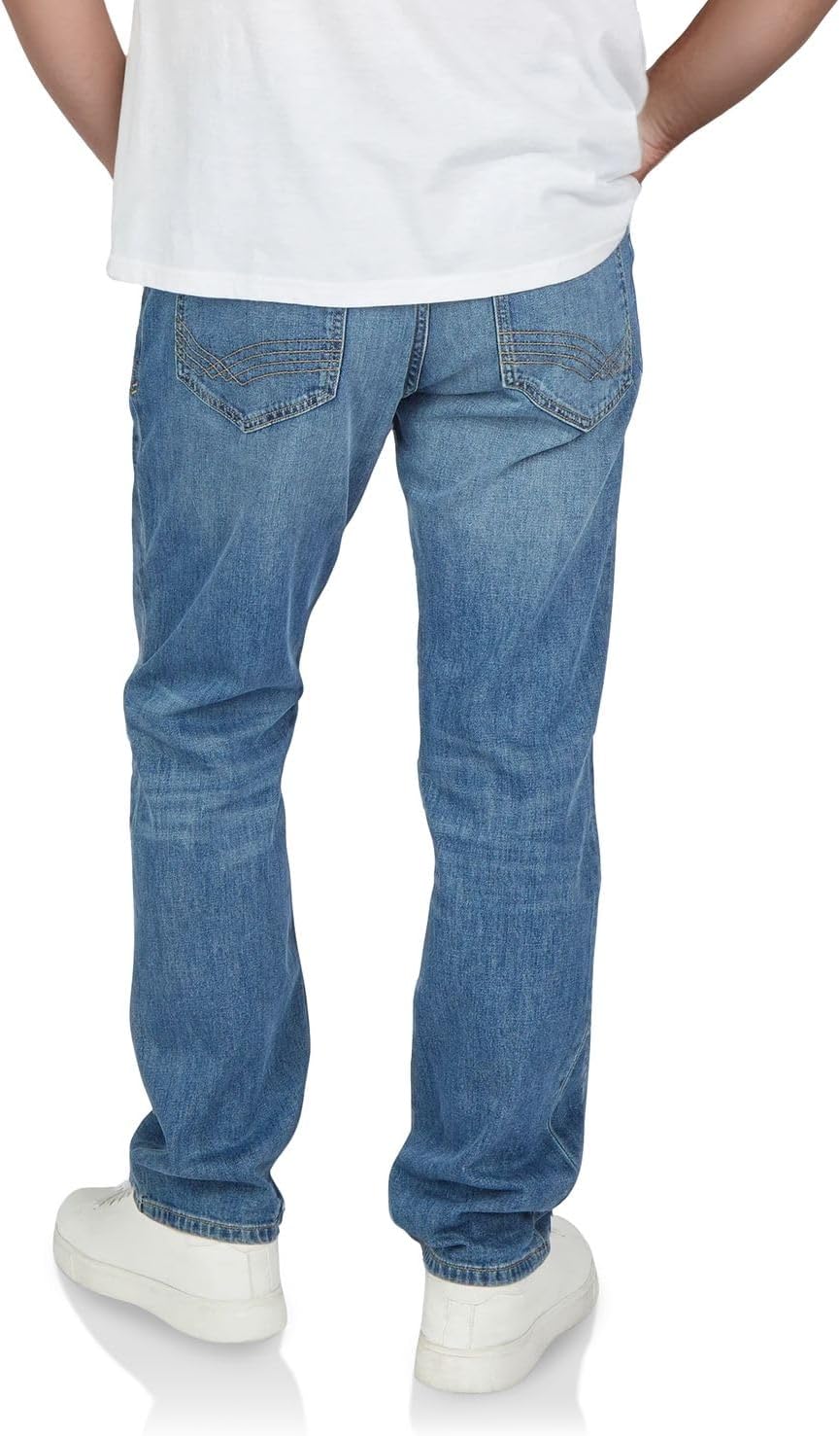 Detalle 2 de TOM TAILOR Herren Stretch Regular Slim Fit „Josh“ Jeanshose in Blau