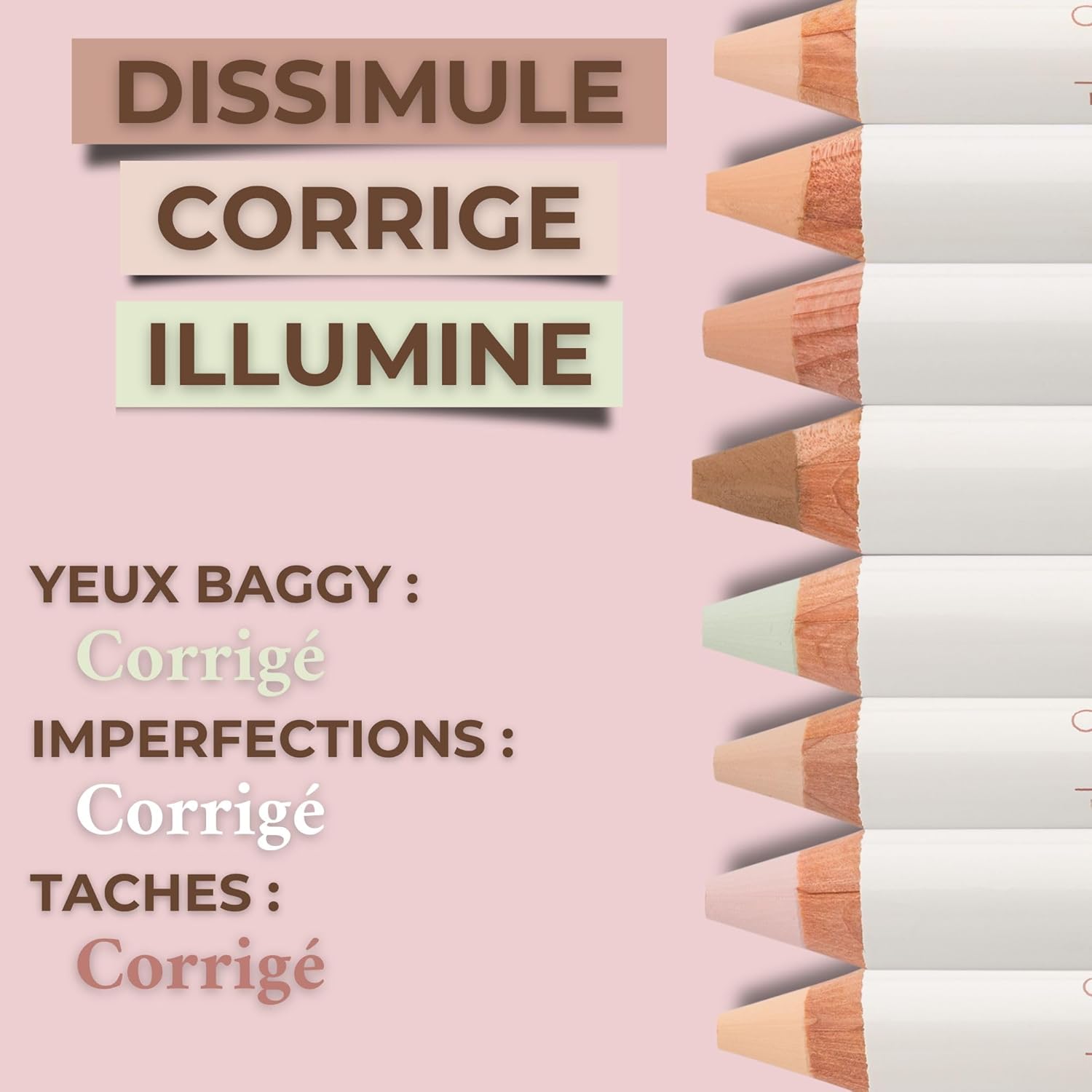 Detalle de Impala Crayon Correcteur | Couleur 14 Ambre Clair – Correcteur de Cernes longue durée