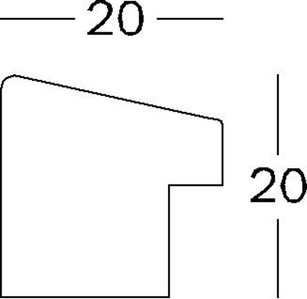 Thumbnail 3 de Cadre Photo Blanc 50 x 60 cm avec Passe-Partout – walther design, Bois Fiorito EF060W