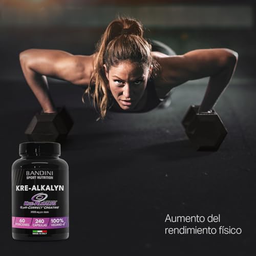 Thumbnail 5 de Bandini® Creatina Alcalina Kre-Alkalyn® 240 Cápsulas 💪