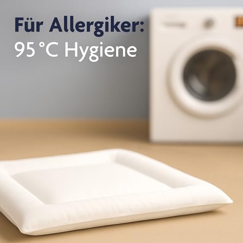 Thumbnail 3 de Julius Zöllner Kissen Hygiena 40x60 cm – waschbar bei 95°C, OEKO-TEX Standard 100