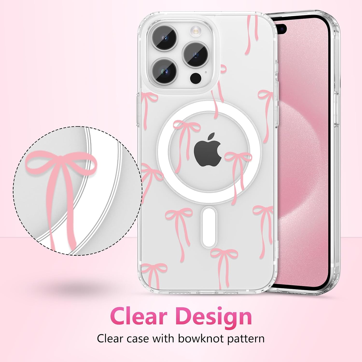 Thumbnail 2 de ZTOFERA Magnetische Handyhülle iPhone 15 Pro 6,1"