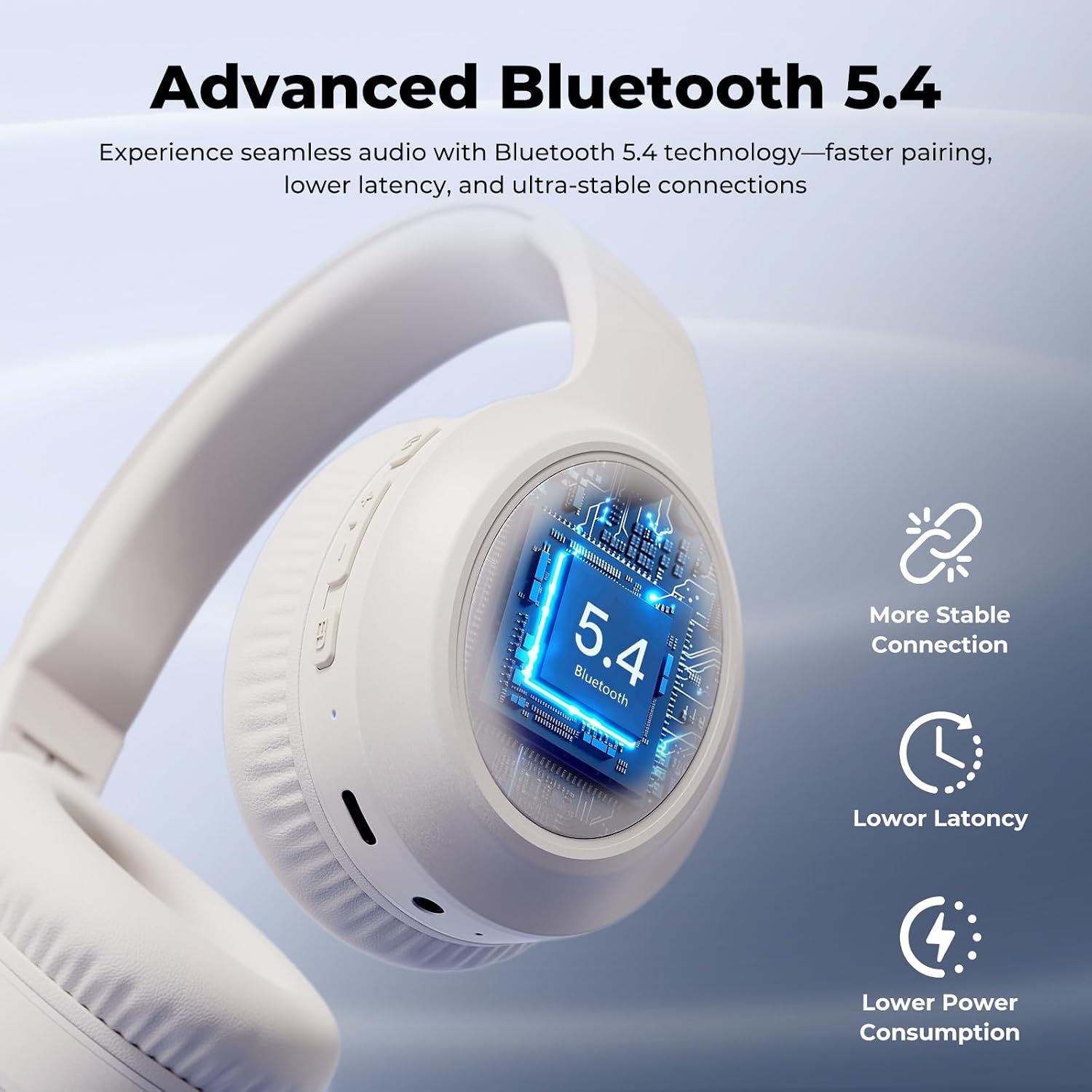 Thumbnail 5 de DOREAMO Wireless Over-Ear Headphones