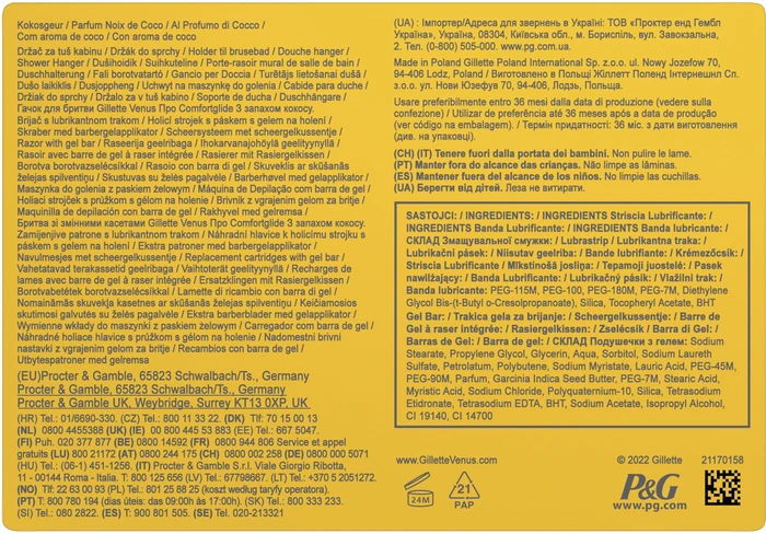 Thumbnail 1 de Gillette Venus Pro ComfortGlide + 6 Ersatzklingen