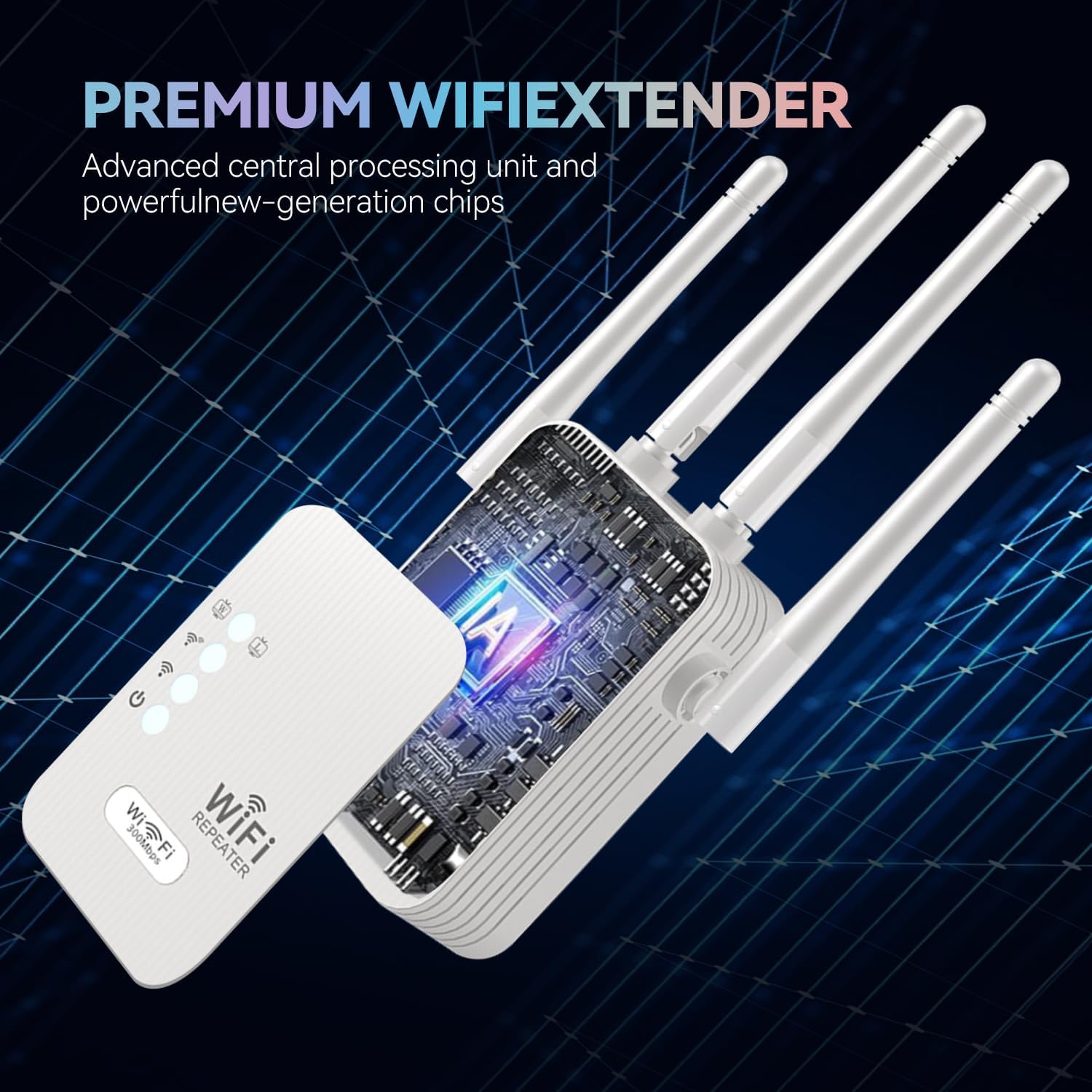 Thumbnail 2 de 2025 WiFi Extender 9800 sq ft 📶