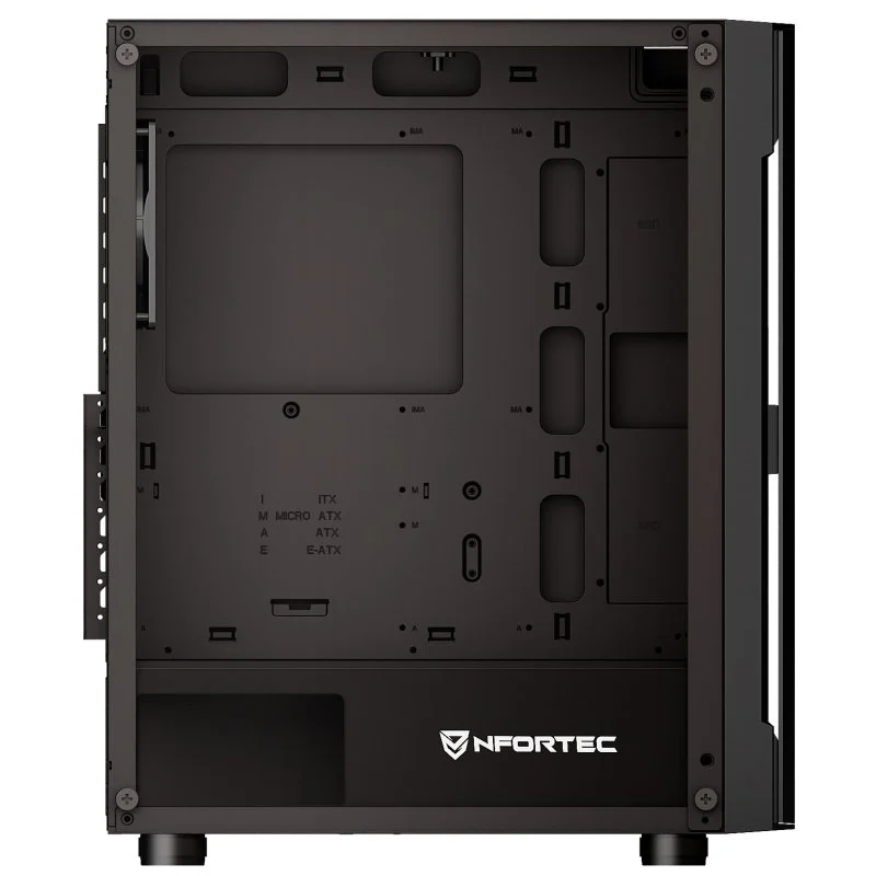 Thumbnail 2 de Nfortec Azir Torre ATX mallada con 4 ventiladores 🖥️