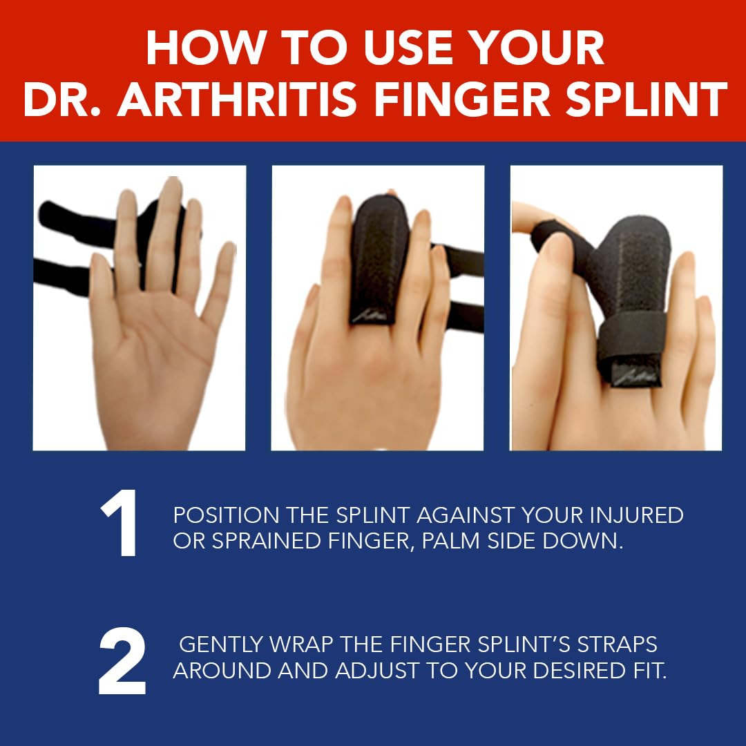 Thumbnail 6 de Doctor-Developed Trigger Finger Splint 2-pack 🩺