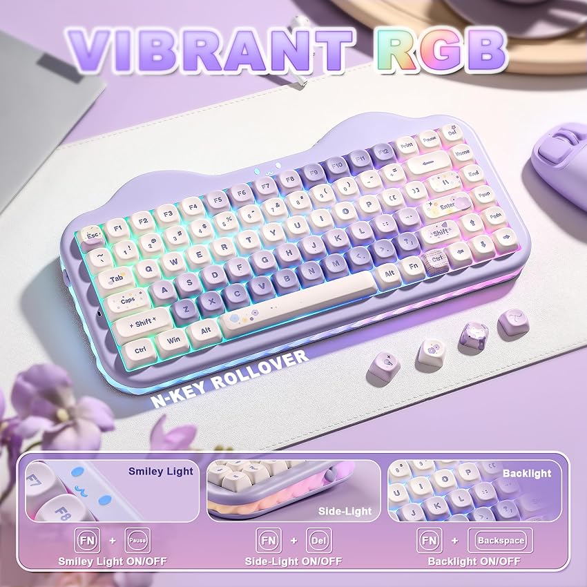 Thumbnail 6 de YUNZII C75 75% Hot-Swappable Mechanical Keyboard