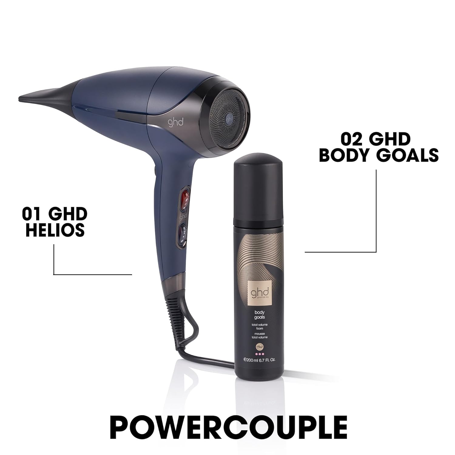 Thumbnail 6 de ghd helios Professioneller Haartrockner – ultraschnelles Styling, 2200 W, leise & leicht